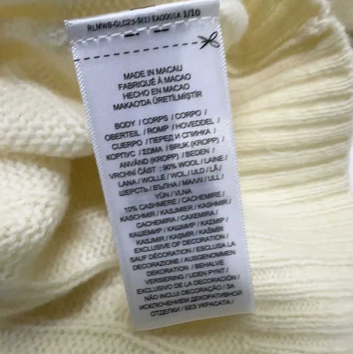Polo Ralph Lauren Polo Ralph Lauren Solid Logo Cable Knit Sweater Size US L / EU 52-54 / 3 - 6 Thumbnail