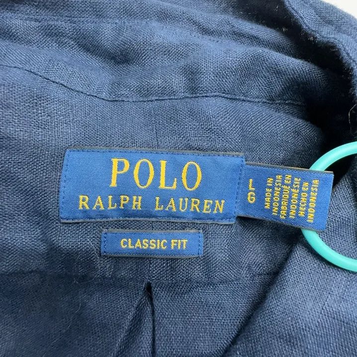 Polo Ralph Lauren Polo Ralph Lauren Logo Collar Button Long Sleeve Shirt Size US L / EU 52-54 / 3 - 2 Thumbnail