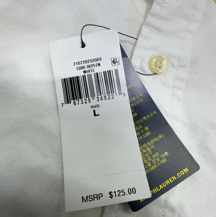 Polo Ralph Lauren Polo Ralph Lauren Logo Embroidered Oxford Long-Sleeve Shirt Size US L / EU 52-54 / 3 - 5 Thumbnail