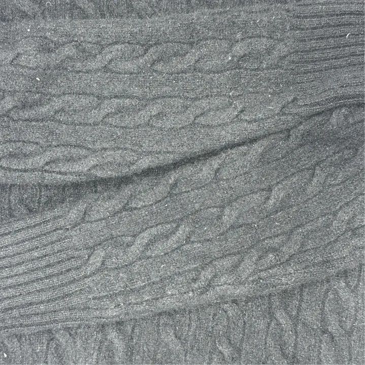 Polo Ralph Lauren Polo Ralph Lauren Men's Black Cable Knit Wool Sweater Size US S / EU 44-46 / 1 - 4 Thumbnail