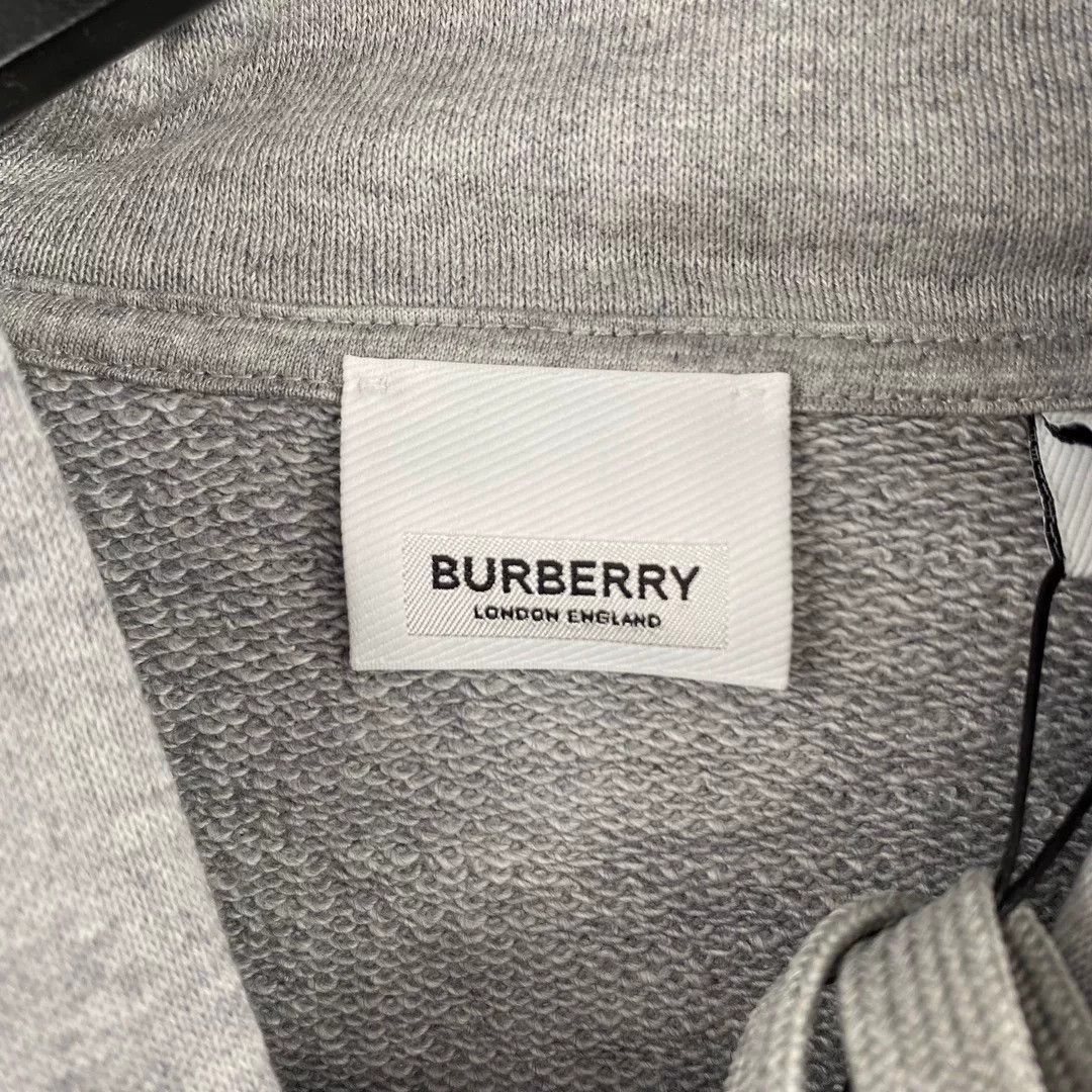Burberry Burberry Gray Hoodie XS Men Size US XS / EU 42 / 0 - 3 Thumbnail