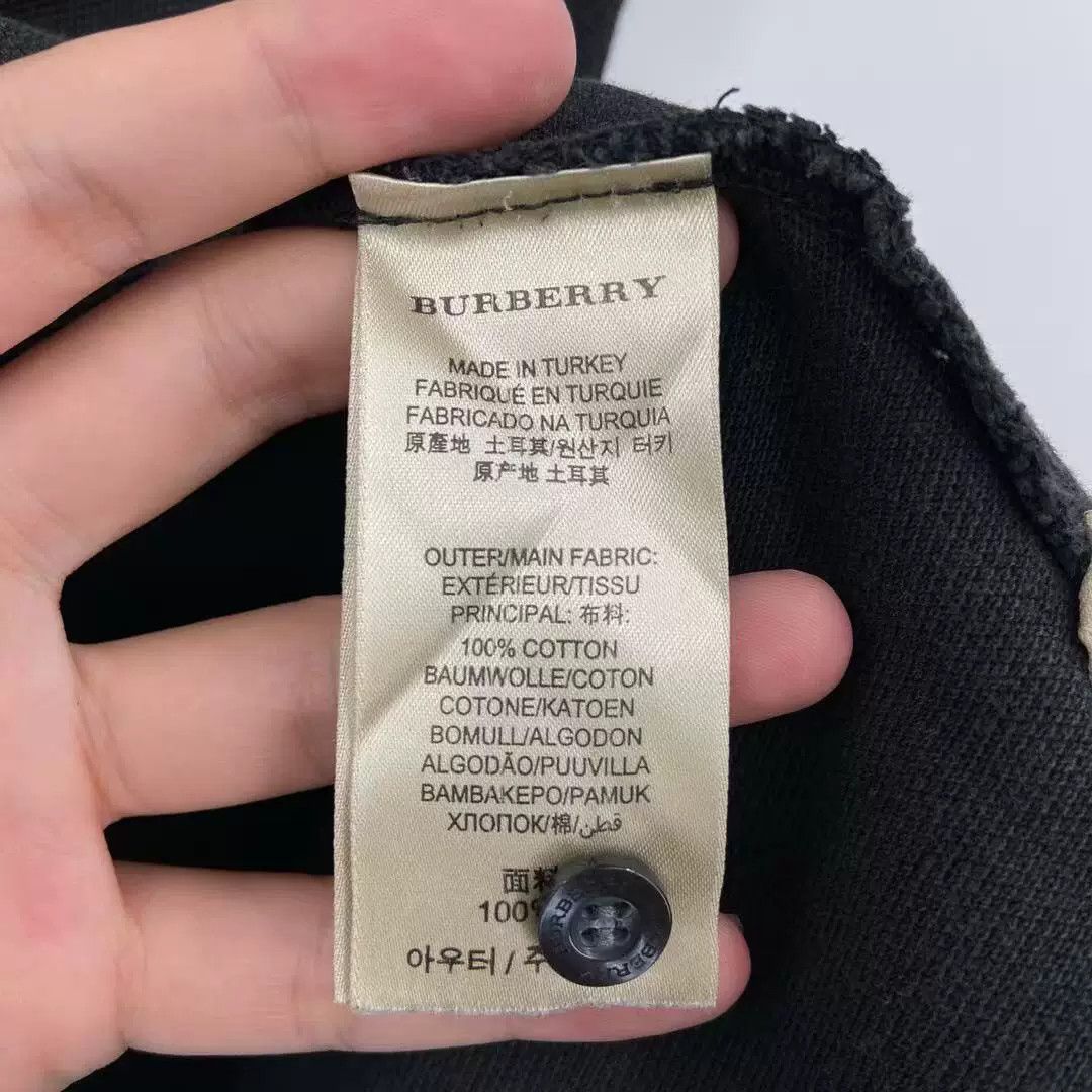 Burberry Burberry Black Polo M Men Size US M / EU 48-50 / 2 - 4 Thumbnail