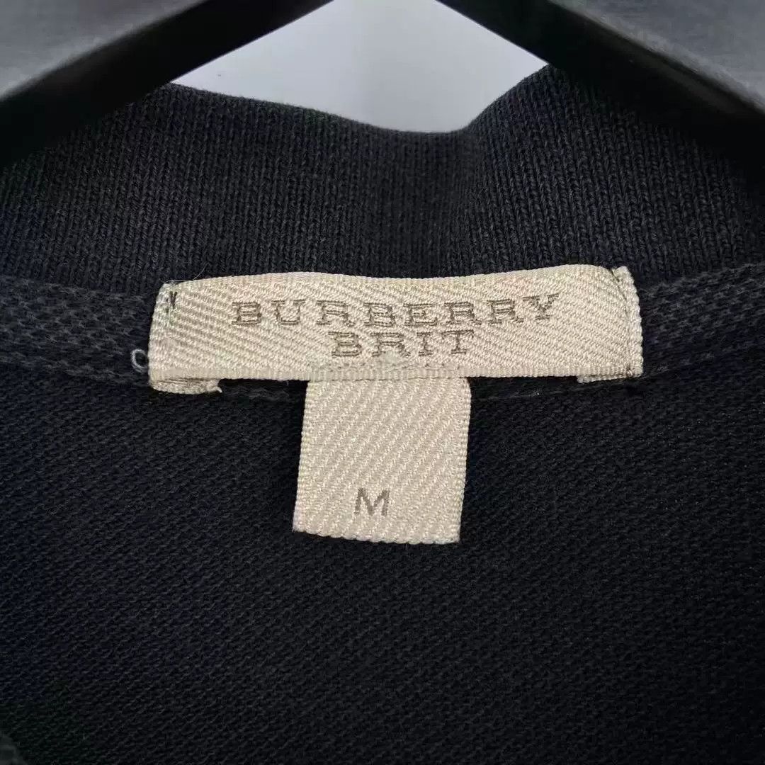 Burberry Burberry Black Polo M Men Size US M / EU 48-50 / 2 - 3 Thumbnail