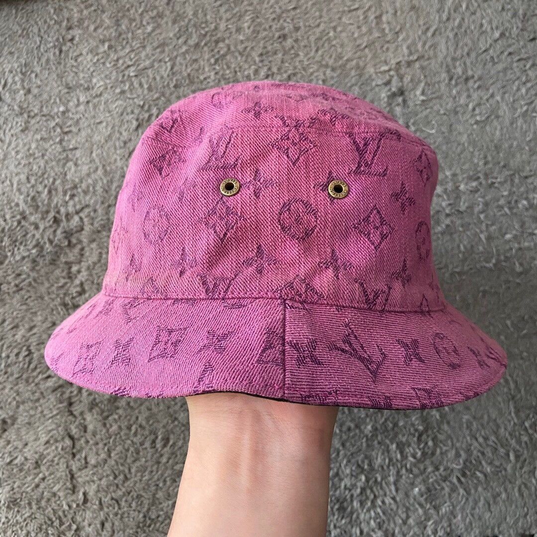 Louis Vuitton Louis Vuitton Purple Hat 36 Men Size ONE SIZE - 2 Thumbnail