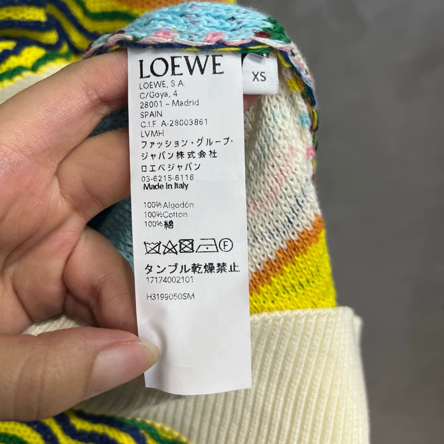 Loewe Loewe Knit Sweater Men Size US M / EU 48-50 / 2 - 4 Thumbnail