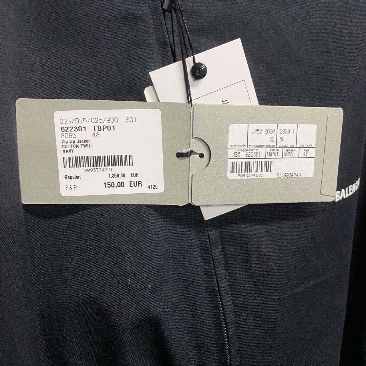 Balenciaga Balenciaga Retro Graphic Black Hoodie 44 Men Size US L / EU 52-54 / 3 - 7 Thumbnail