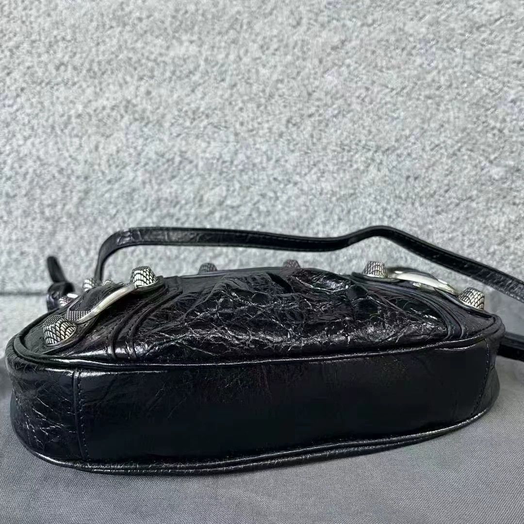 Balenciaga Balenciaga Black Shoulder Bag Women Size ONE SIZE - 3 Thumbnail