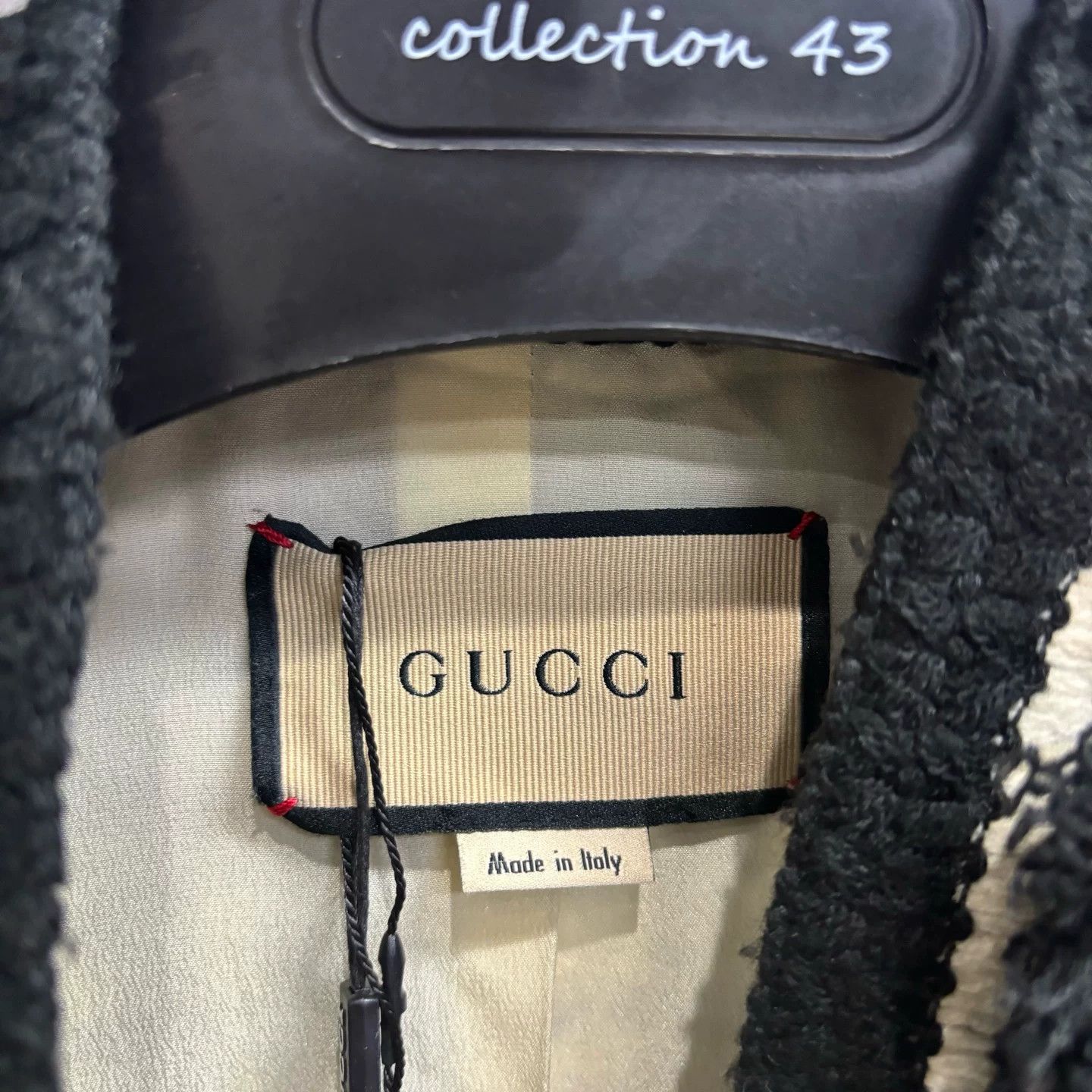 Gucci Gucci Knit Plaid Black T-Shirt 38 Women Size S / US 4 / IT 40 - 2 Thumbnail
