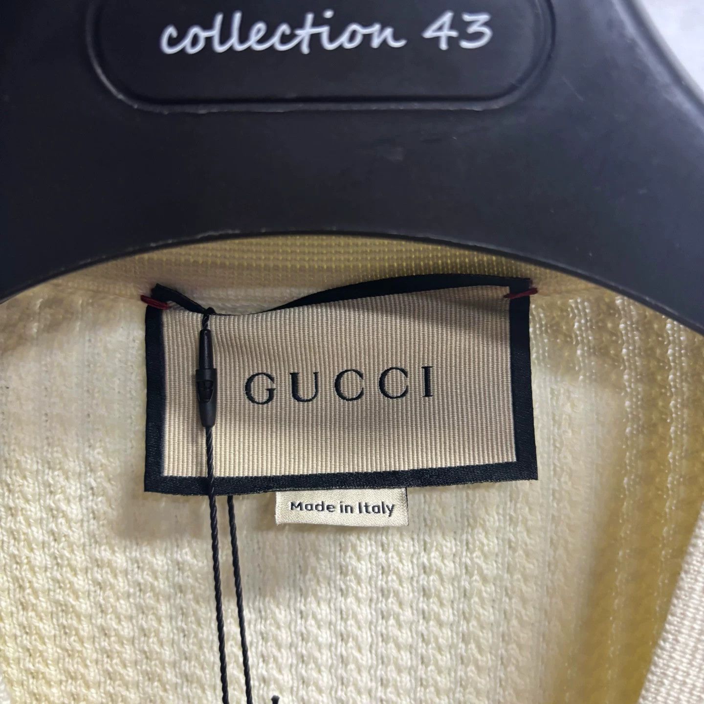 Gucci Gucci Printed Striped White T-Shirt L Women Size L / US 10 / IT 46 - 2 Thumbnail