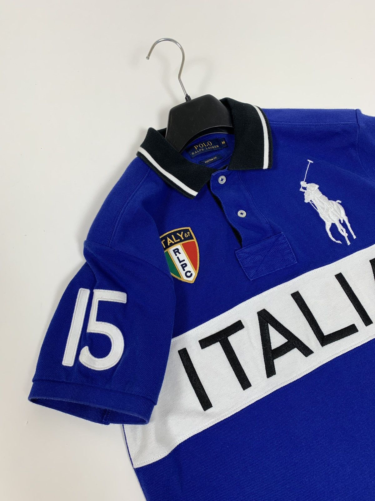 【本物新品保証】 Lauren Ralph Polo Polo Big 2010 Shirt Italy Lauren Ralph トップス