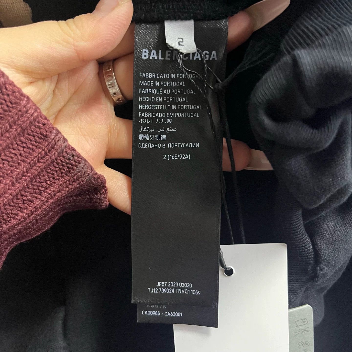 Balenciaga Balenciaga Retro Printed Hoodie 3 Men Size US XS / EU 42 / 0 - 6 Thumbnail
