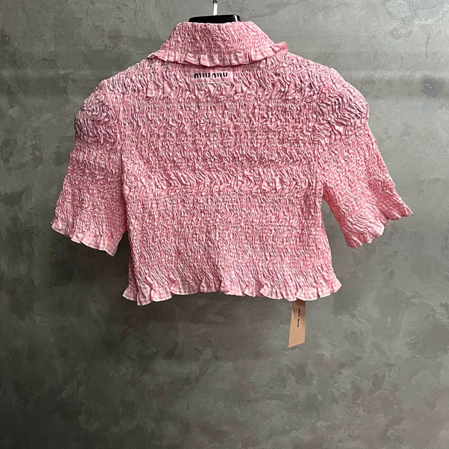 Miu Miu Miu Miu Cropped Pink Dress 40 Women Size M / US 6-8 / IT 42-44 - 5 Thumbnail