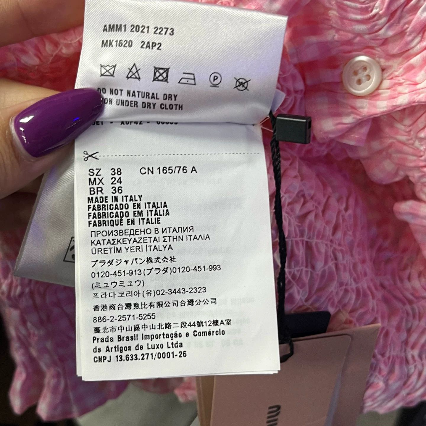 Miu Miu Miu Miu Cropped Pink Dress 40 Women Size M / US 6-8 / IT 42-44 - 8 Thumbnail