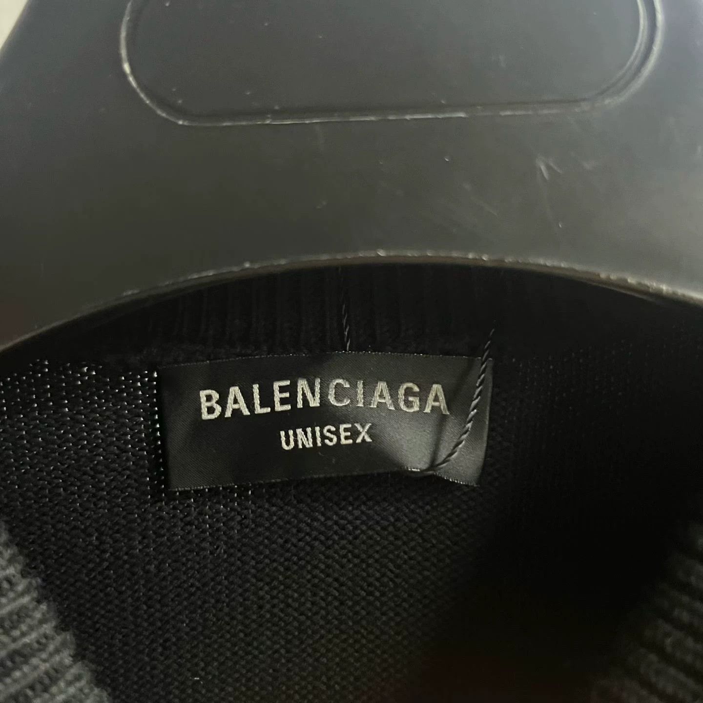 Balenciaga Balenciaga Embroidered Printed Black Hoodie XS Men Size US XS / EU 42 / 0 - 2 Thumbnail
