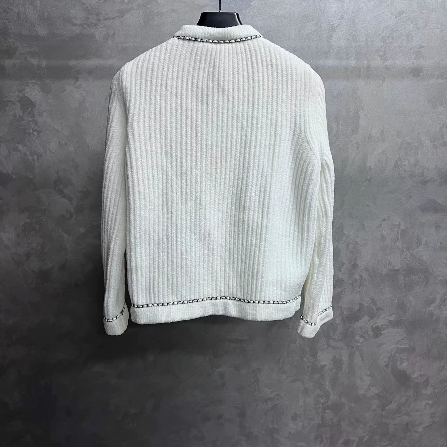 Chanel Chanel Knit White T-Shirt 34 Women Size XS / US 0-2 / IT 36-38 - 5 Thumbnail