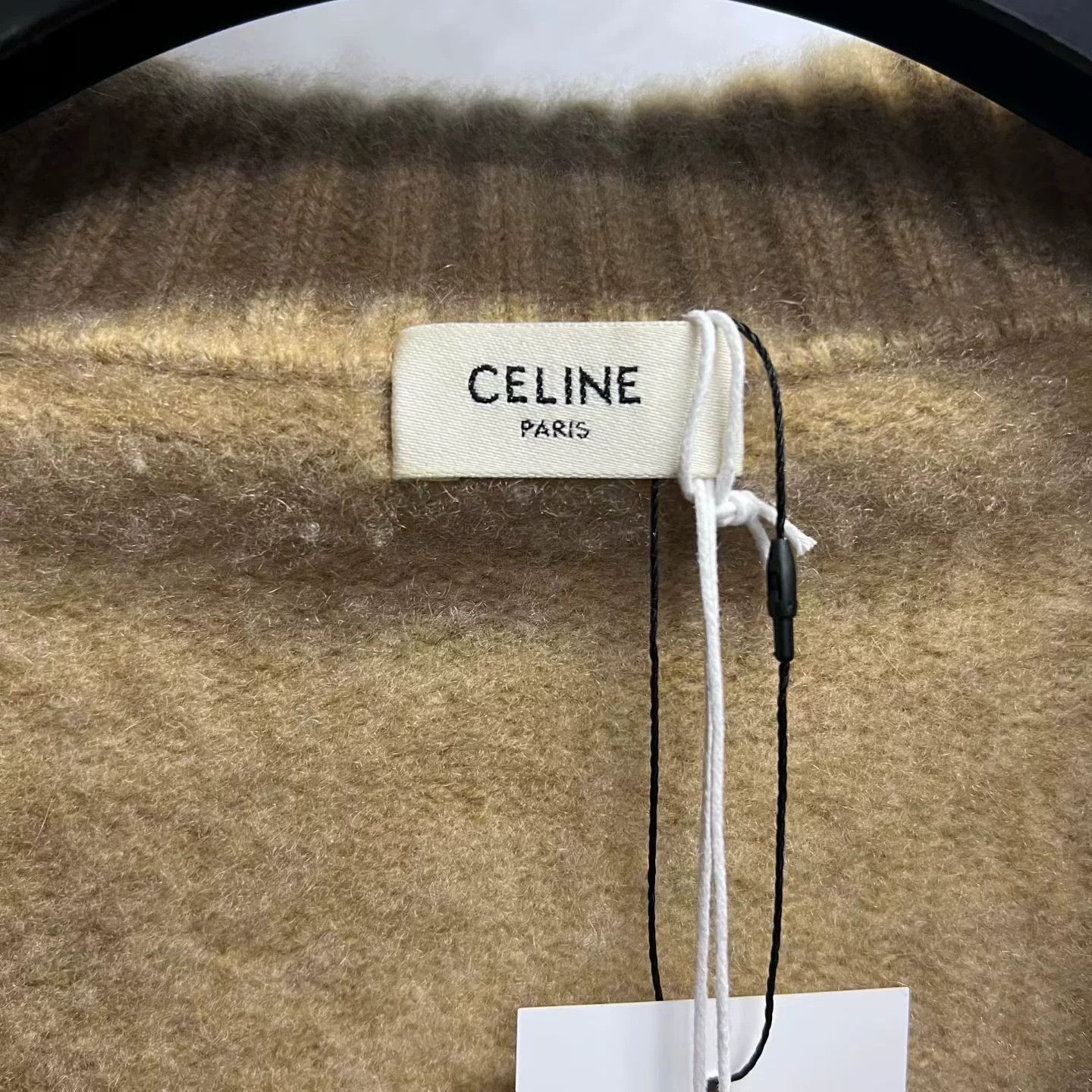 Celine Knit Brown T-Shirt L Women