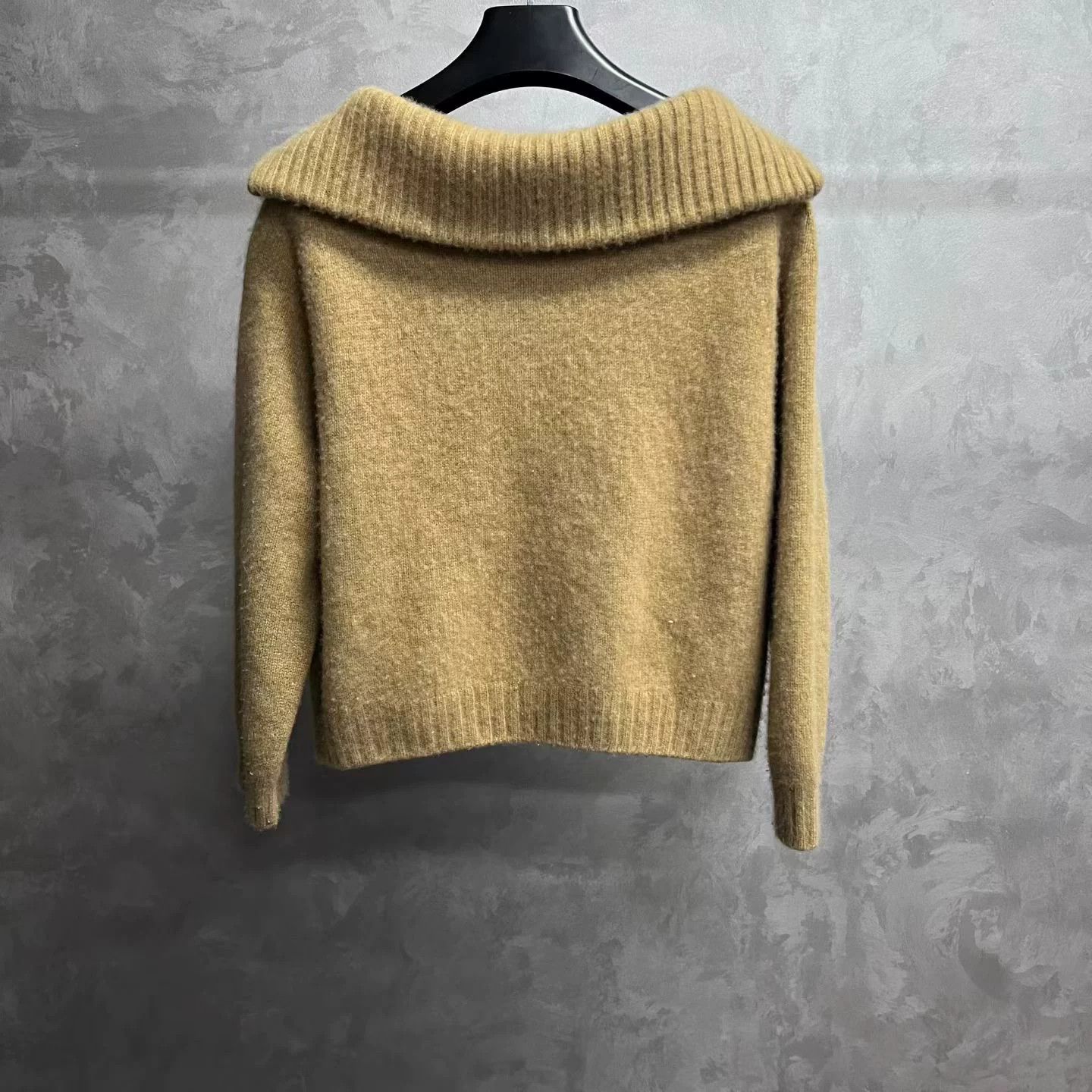 Celine Knit Brown T-Shirt L Women