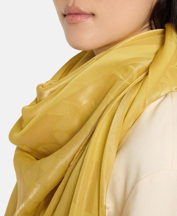 Elie Saab Silk-blend square scarf Size ONE SIZE - 2 Thumbnail