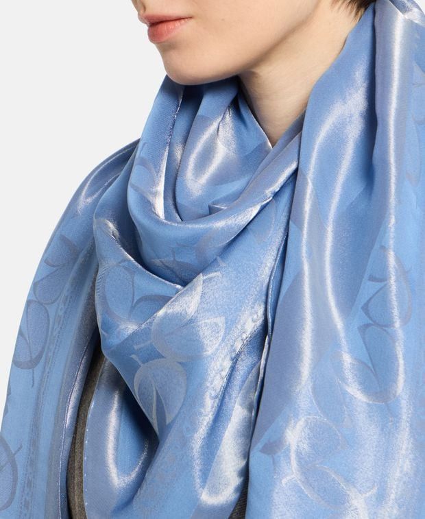 Elie Saab Silk-blend square scarf Size ONE SIZE - 2 Thumbnail