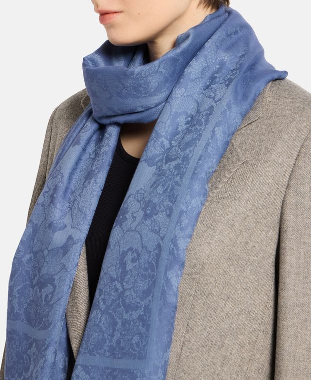 Elie Saab Silk-blend scarf Size ONE SIZE - 2 Thumbnail