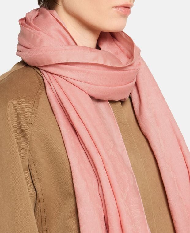 Elie Saab Silk-blend scarf Size ONE SIZE - 2 Thumbnail