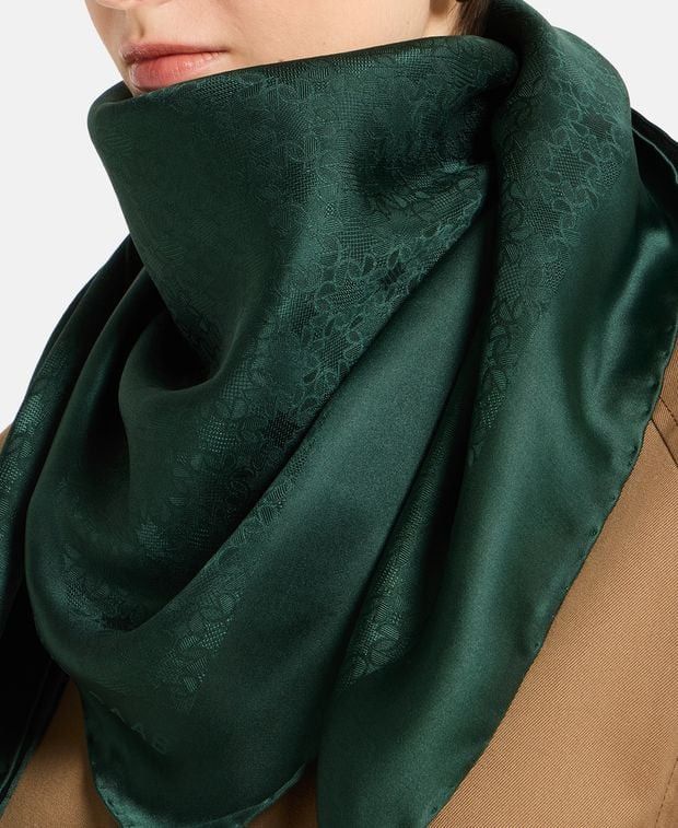 Elie Saab Silk square scarf Size ONE SIZE - 2 Thumbnail