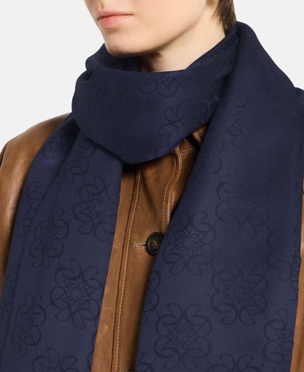 Elie Saab Silk-blend scarf Size ONE SIZE - 2 Thumbnail