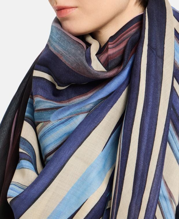 Elie Saab Silk-blend square scarf Size ONE SIZE - 2 Thumbnail