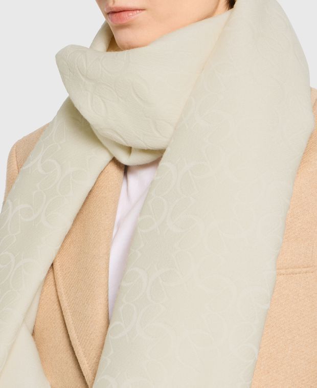 Elie Saab Wool scarf Size ONE SIZE - 2 Thumbnail
