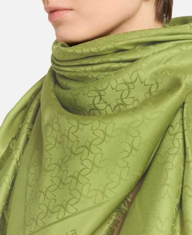 Elie Saab Silk-blend square scarf Size ONE SIZE - 2 Thumbnail