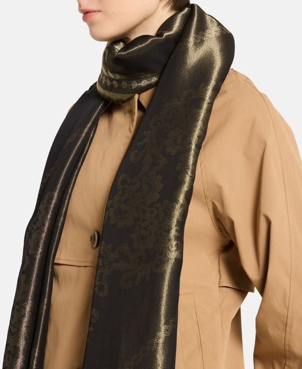 Elie Saab Silk-blend scarf Size ONE SIZE - 2 Thumbnail