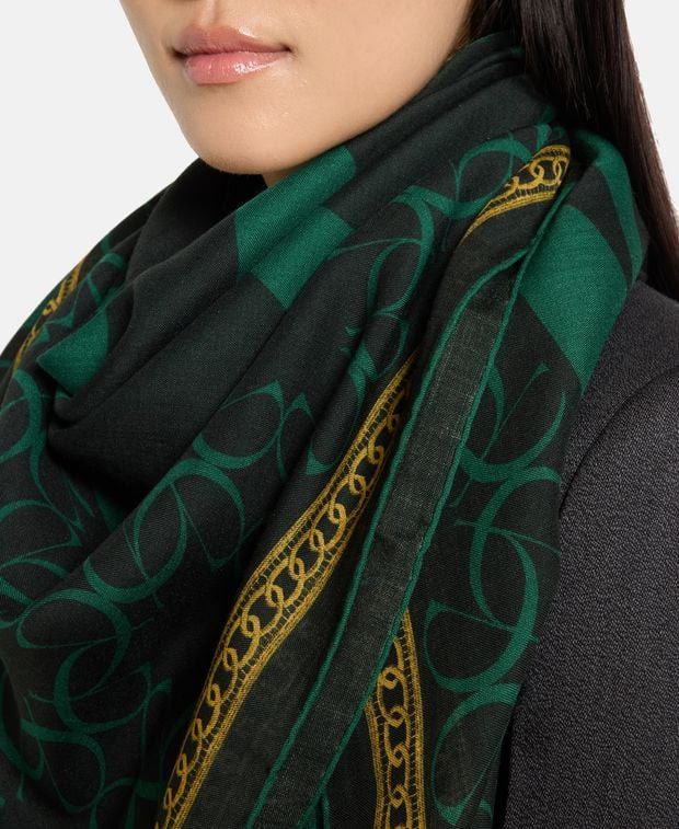 Elie Saab Wool-blend scarf Size ONE SIZE - 2 Thumbnail