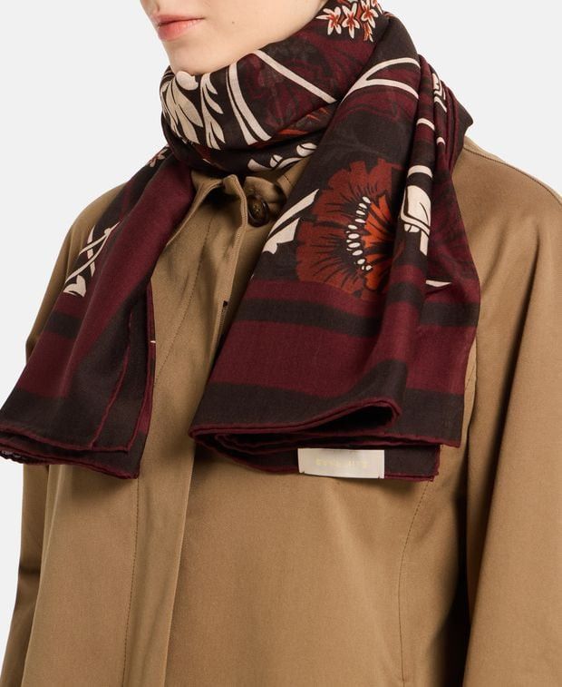 Elie Saab Wool-blend scarf Size ONE SIZE - 2 Thumbnail