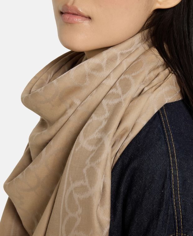 Elie Saab Silk-blend square scarf Size ONE SIZE - 2 Thumbnail