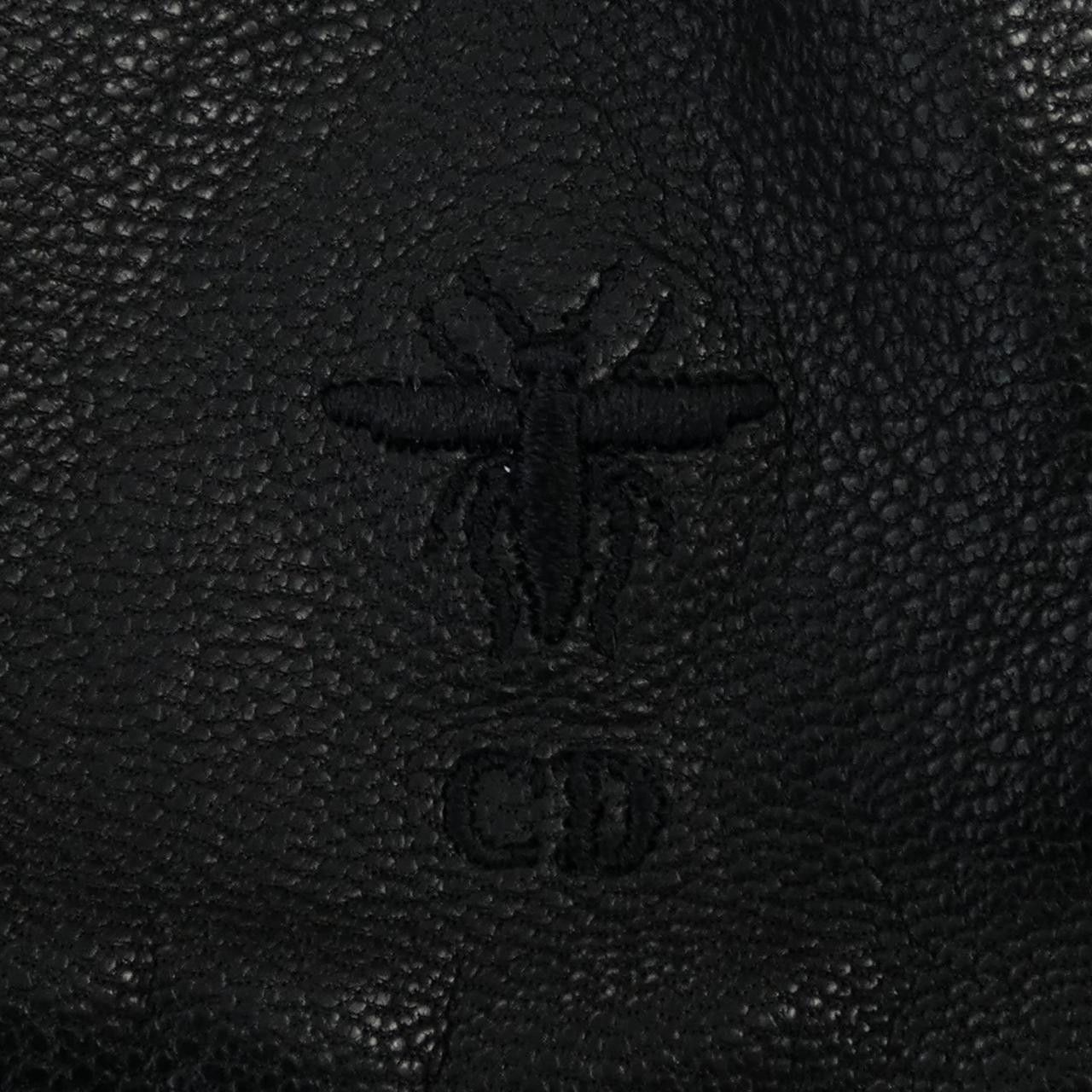 Dior Dior Christian Dior Goat Leather Biker Jacket Leather Outerwear 845V02AL200 DUTY FREE for USA Size ONE SIZE - 7 Thumbnail