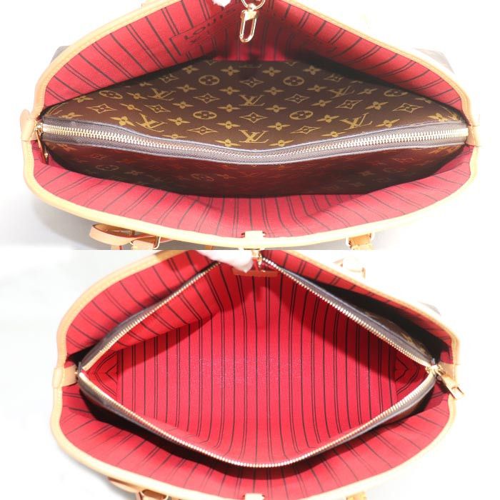 Louis Vuitton Louis Vuitton Louis Vuitton Evermore MM Monogram Tote Bag Textile Tote Bag M25774 DUTY FREE for USA Size ONE SIZE - 4 Thumbnail