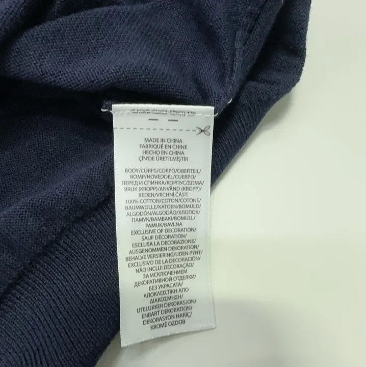 Polo Ralph Lauren Polo Ralph Lauren FW21 Logo Embroidered Crewneck Sweater Size US XXL / EU 58 / 5 - 4 Thumbnail