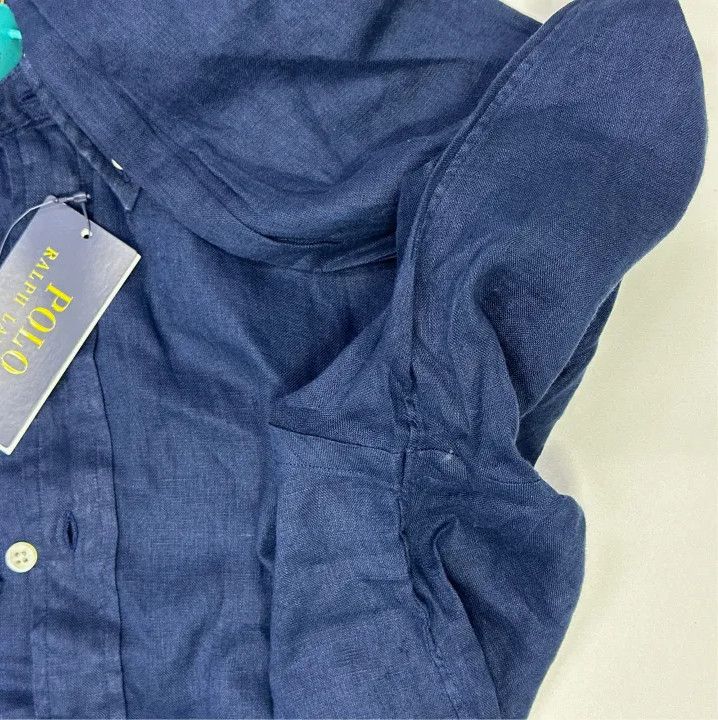 Polo Ralph Lauren Polo Ralph Lauren Men's Logo Collar Button Long-Sleeve Shirt Size US S / EU 44-46 / 1 - 5 Thumbnail