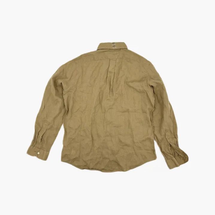Polo Ralph Lauren Polo Ralph Lauren Relaxed Linen Long-Sleeve Shirt Size US L / EU 52-54 / 3 - 3 Thumbnail
