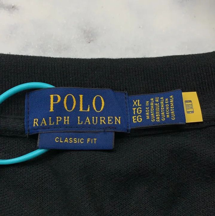 Polo Ralph Lauren Polo Ralph Lauren Men's Solid Logo Embroidered Polo Shirt Size US XL / EU 56 / 4 - 2 Thumbnail