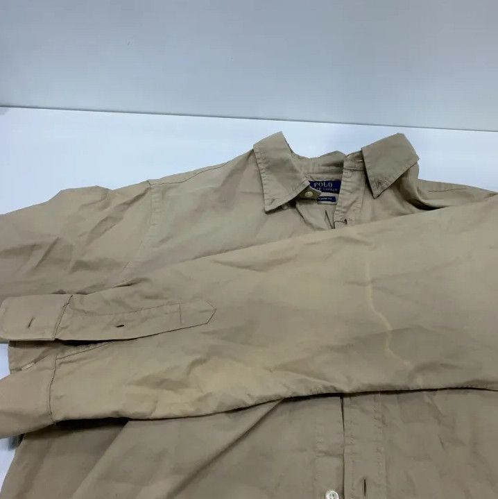 Polo Ralph Lauren Polo Ralph Lauren SS20 Logo Oxford Long Sleeve Shirt Size US XL / EU 56 / 4 - 7 Thumbnail