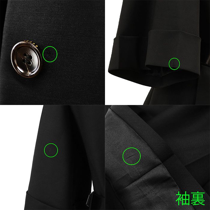 Gucci Gucci Gucci Wool Silk Jacket Textile Outerwear DUTY FREE for USA Size ONE SIZE - 6 Thumbnail
