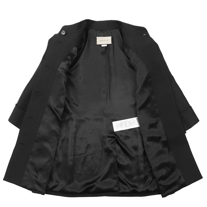 Gucci Gucci Gucci Wool Silk Jacket Textile Outerwear DUTY FREE for USA Size ONE SIZE - 5 Thumbnail