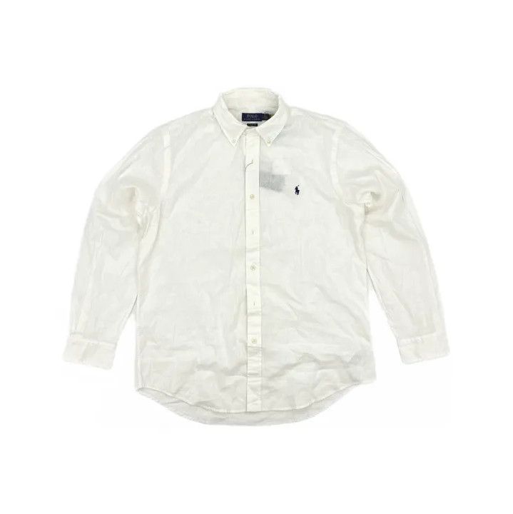 Polo Ralph Lauren Polo Ralph Lauren Pony Logo Long-Sleeve Cotton-Linen Shirt Size US L / EU 52-54 / 3 - 2 Thumbnail