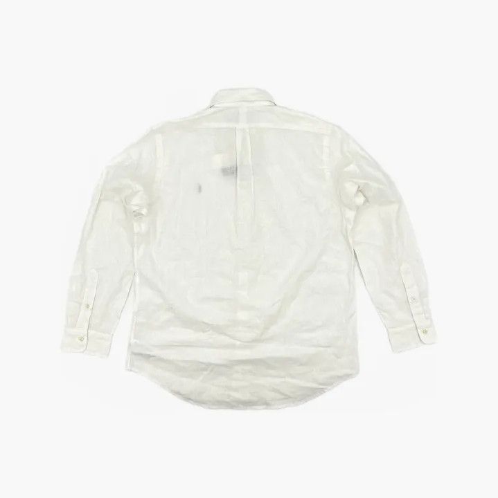 Polo Ralph Lauren Polo Ralph Lauren Pony Logo Long-Sleeve Cotton-Linen Shirt Size US L / EU 52-54 / 3 - 3 Thumbnail