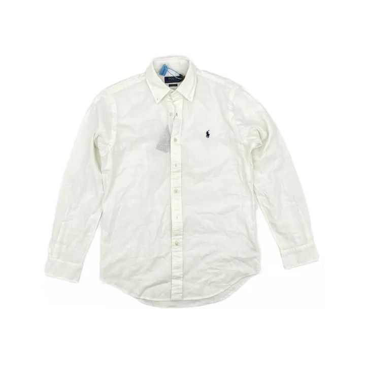 Polo Ralph Lauren Polo Ralph Lauren Pony Logo Long-Sleeve Cotton-Linen Shirt Size US S / EU 44-46 / 1 - 2 Thumbnail