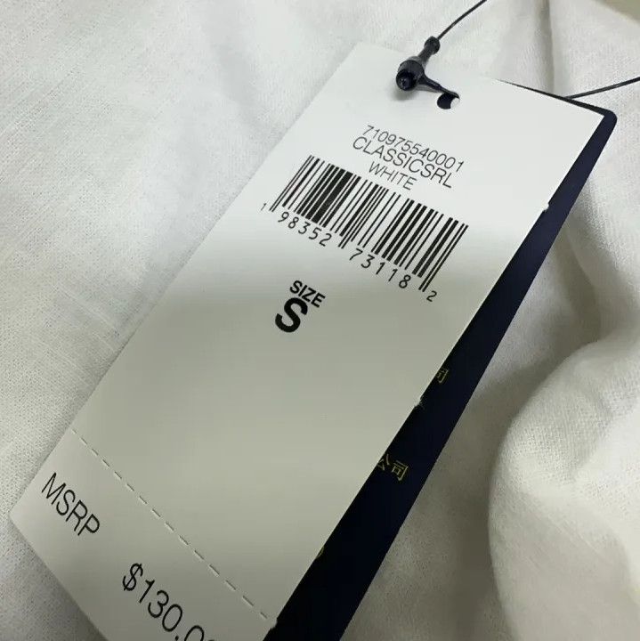 Polo Ralph Lauren Polo Ralph Lauren Pony Logo Long-Sleeve Cotton-Linen Shirt Size US S / EU 44-46 / 1 - 5 Thumbnail
