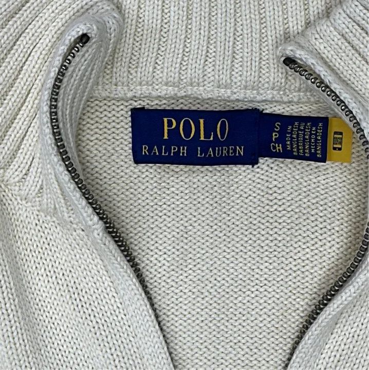 Polo Ralph Lauren Polo Ralph Lauren Men's Ribbed Stand Collar Knit Sweater Size US S / EU 44-46 / 1 - 4 Thumbnail