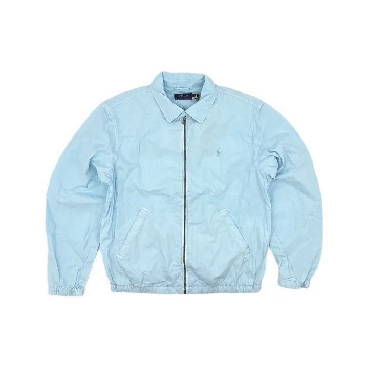 Polo Ralph Lauren Polo Ralph Lauren Solid Embroidered Zip Collar Jacket Size US L / EU 52-54 / 3 - 2 Thumbnail