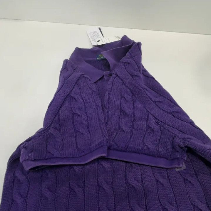 Polo Ralph Lauren Polo Ralph Lauren Purple Pony Logo Short-Sleeve Polo Size US L / EU 52-54 / 3 - 14 Thumbnail